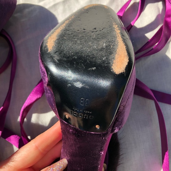 **SOLD** RARE TOM FORD GUCCI MINK PYTHON HEELS πβ¨ - Picture 7 of 11